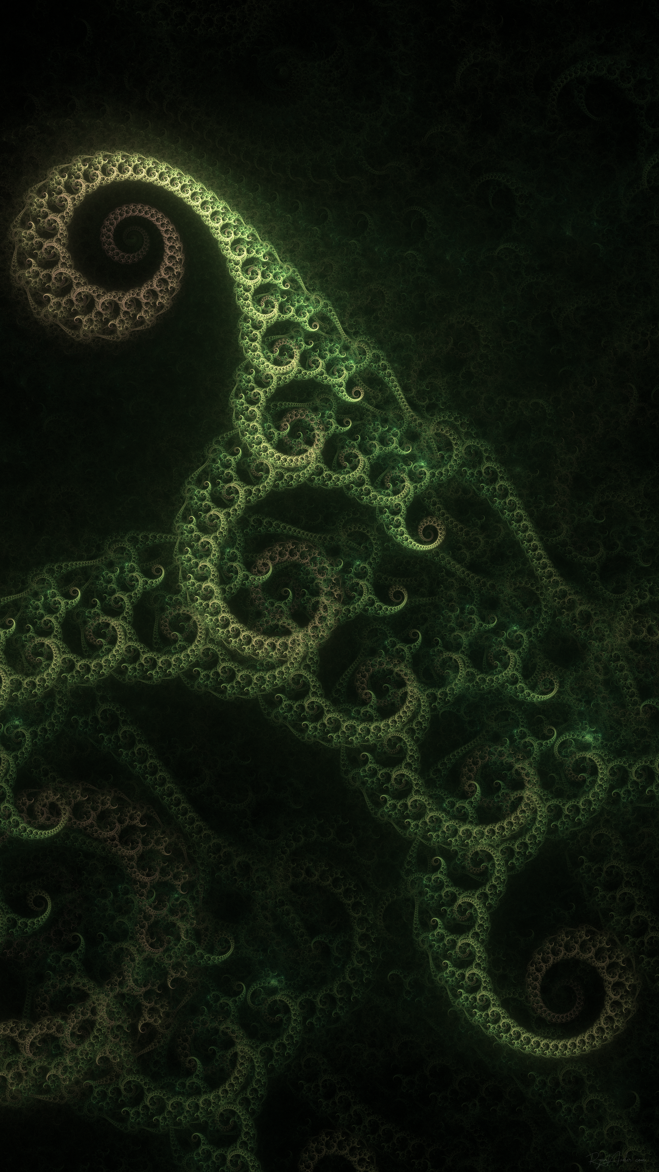 4K fractal wallpaper